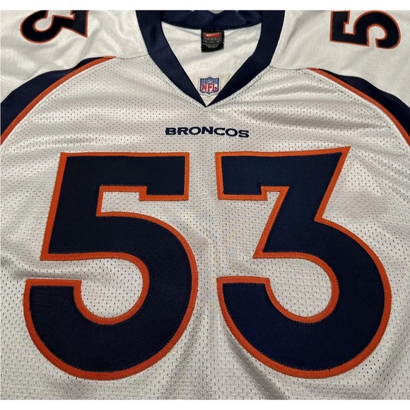 Authentic Vintage Nike NFL Denver Broncos Bill Romanowski Football Jersey - Picture 3 of 8
